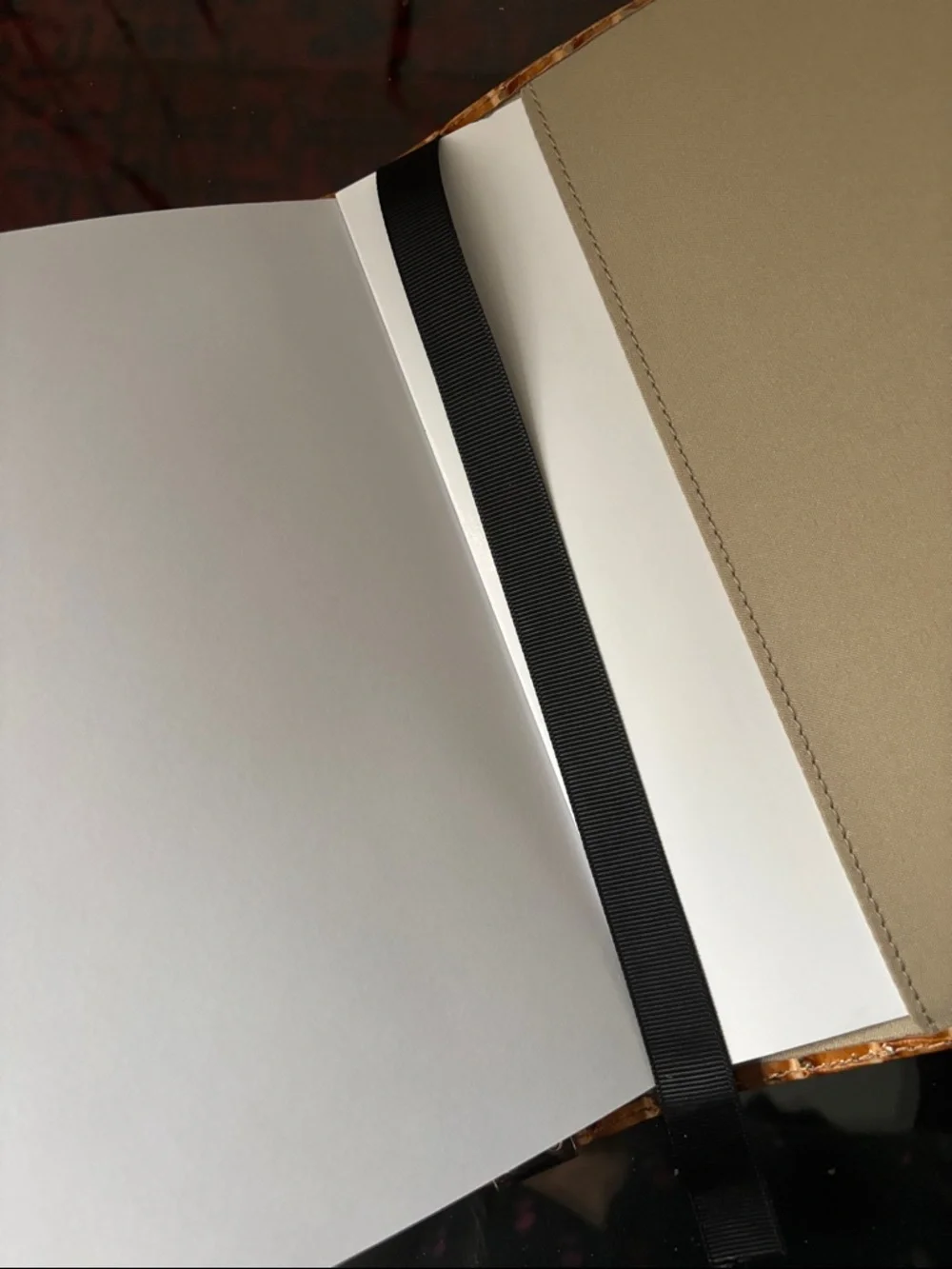Brahmin Honey Brown Leather Melbourne Journal – Luxury Notebook NWT